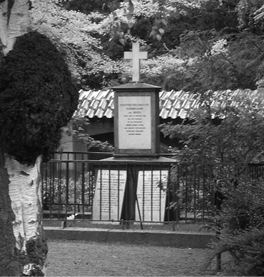 photo of Kierkegaard's grave