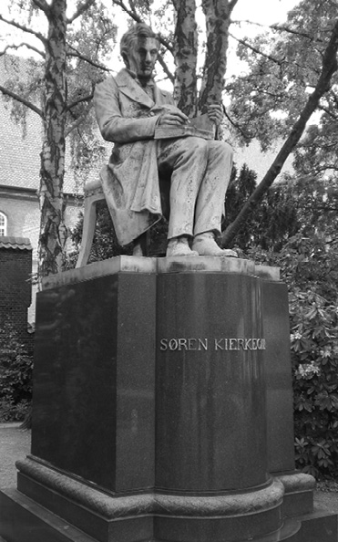 statue of Kierkegaard