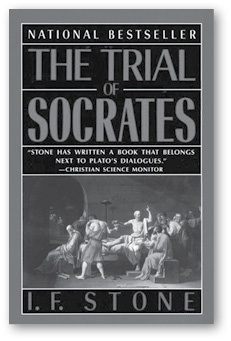 Book cover: The Trial of Socrates