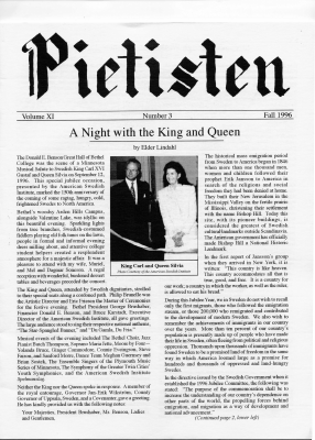 Cover of the Fall 1996 issue